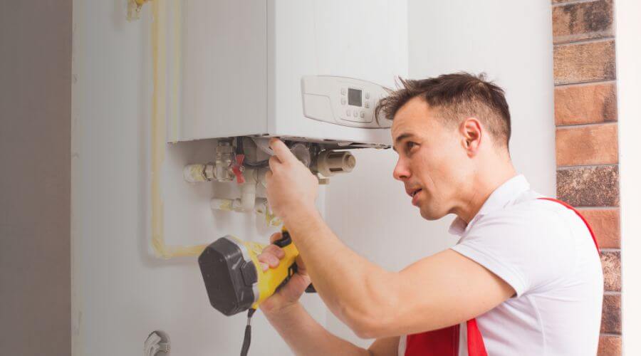 Professional water heater repair in Farmersville Station, NY